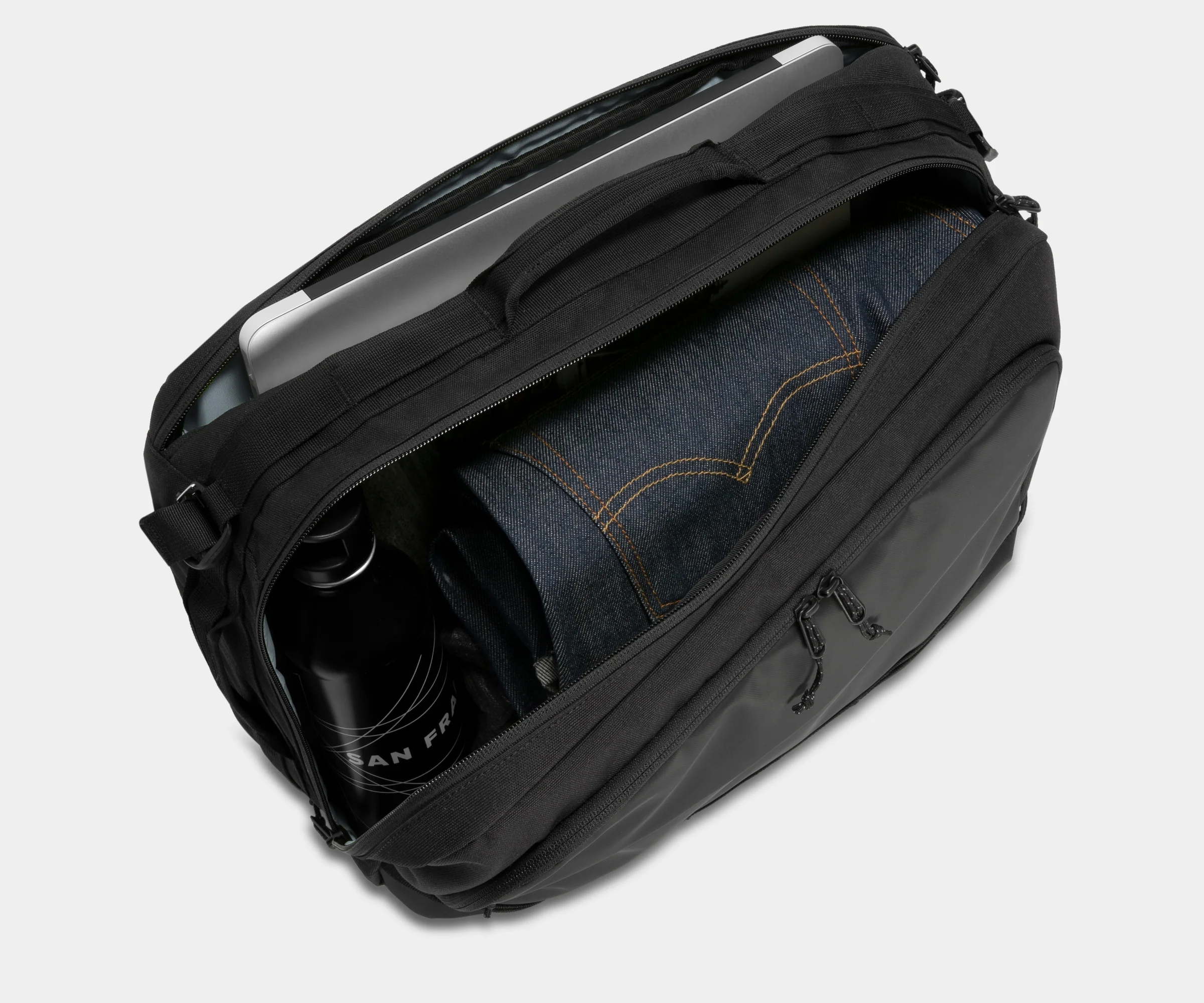 Scheme Convertible Briefcase Backpack - Image 14