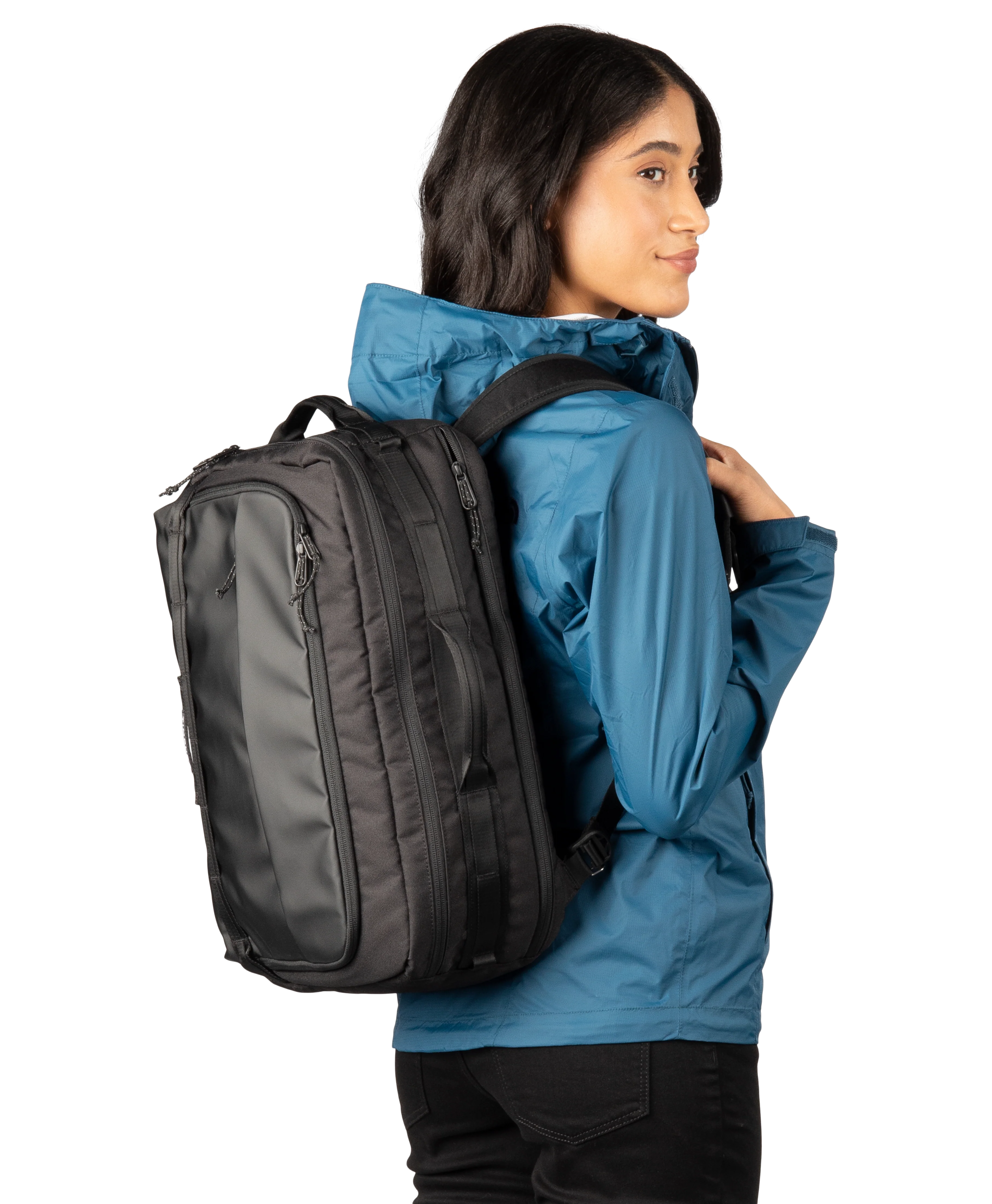 Scheme Convertible Briefcase Backpack - Image 4