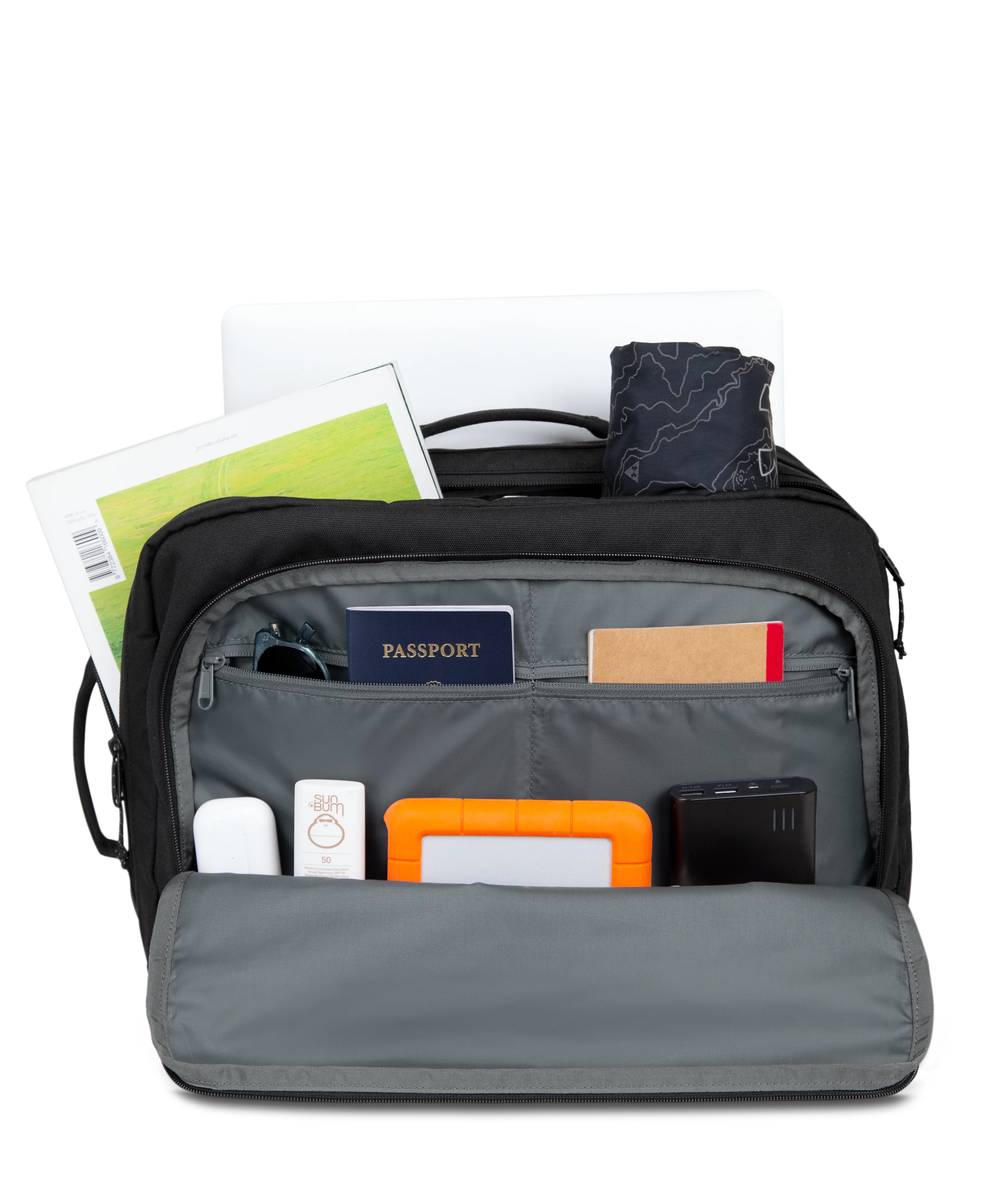 Scheme Convertible Briefcase Backpack - Image 7
